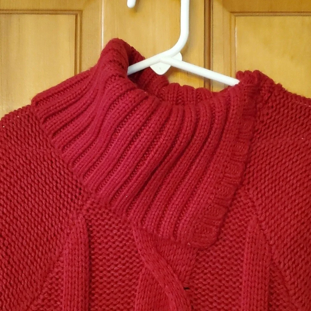 Crazy 8 Girls Red Short Sleeve Sweater Dress Size 7-8‎